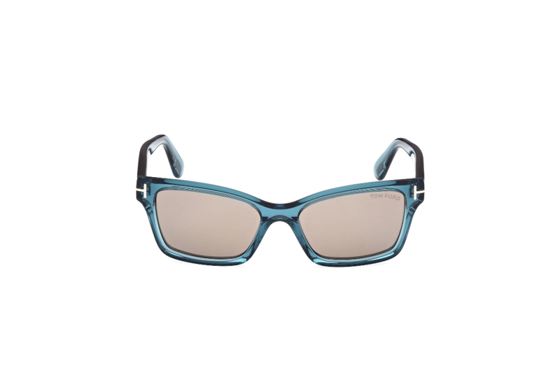 LENTES DE SOL AZUL ESPEJADOS TOM FORD - 2