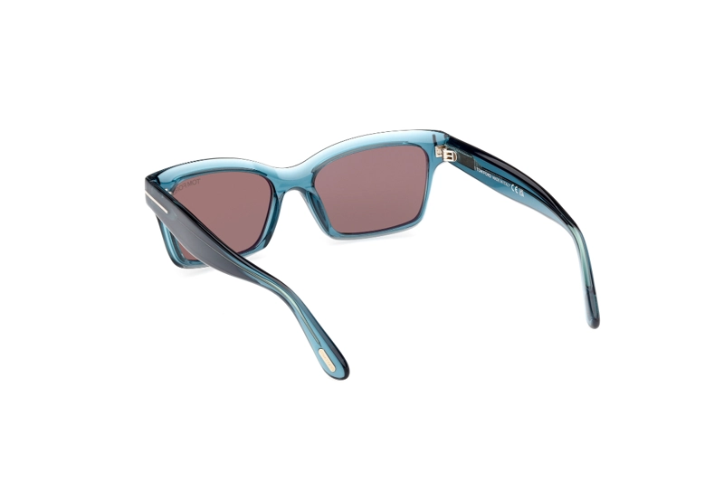 LENTES DE SOL AZUL ESPEJADOS TOM FORD - 4