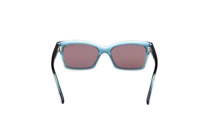 LENTES DE SOL AZUL ESPEJADOS TOM FORD - 5