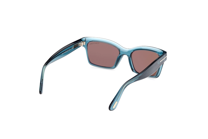 LENTES DE SOL AZUL ESPEJADOS TOM FORD - 6
