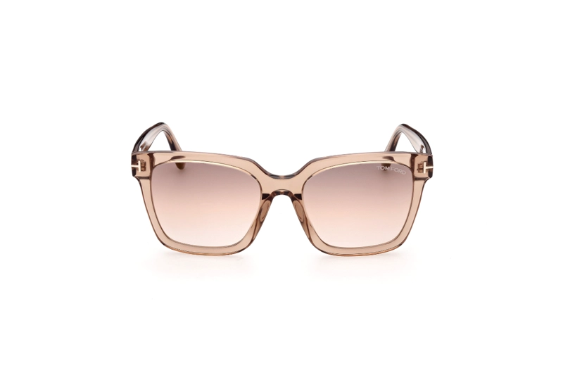 LENTES DE SOL MARRON ESPEJADOS TOM FORD - 2