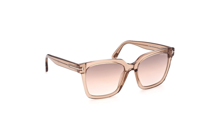 LENTES DE SOL MARRON ESPEJADOS TOM FORD - 8