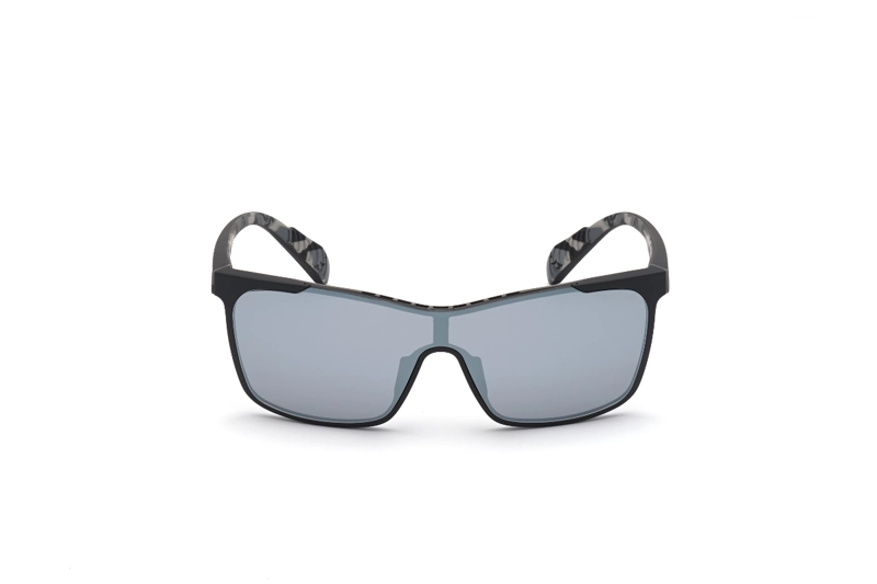 LENTES DE SOL NEGRO ESPEJADOS ADIDAS SPORT - 1