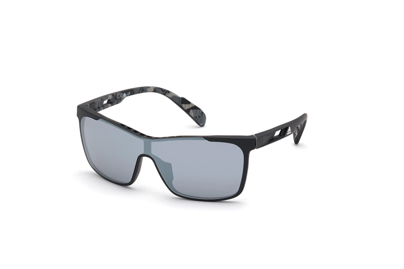 LENTES DE SOL NEGRO ESPEJADOS ADIDAS SPORT - 2