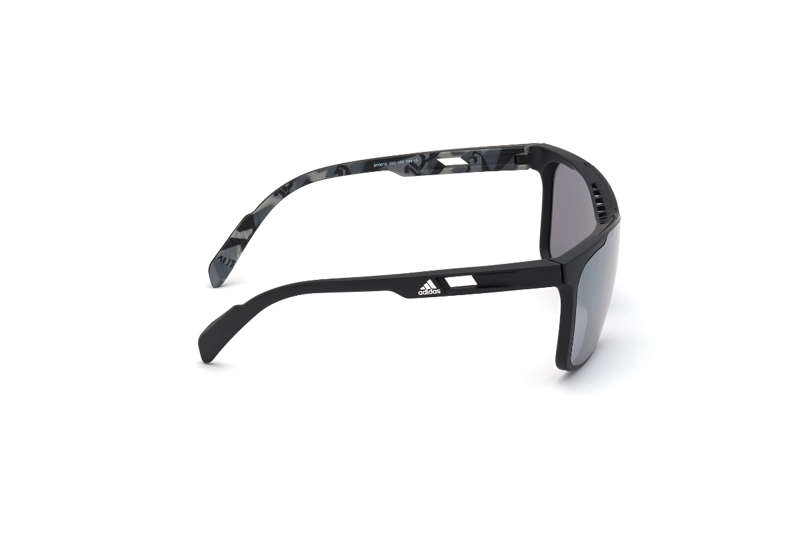 LENTES DE SOL NEGRO ESPEJADOS ADIDAS SPORT - 7