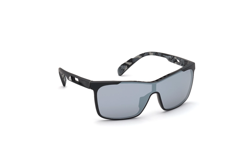 LENTES DE SOL NEGRO ESPEJADOS ADIDAS SPORT - 8