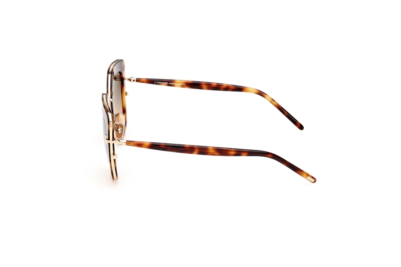 LENTES DE SOL HAVANA DEGRADADOS TOM FORD - 3
