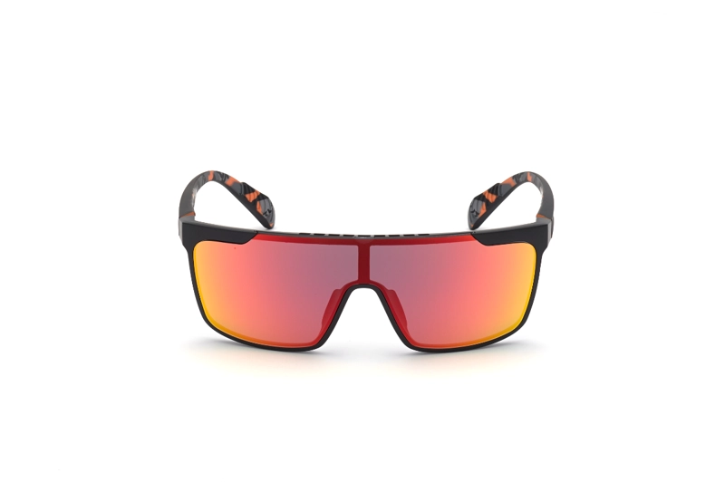 LENTES DE SOL NEGRO ESPEJADOS ADIDAS SPORT - 1
