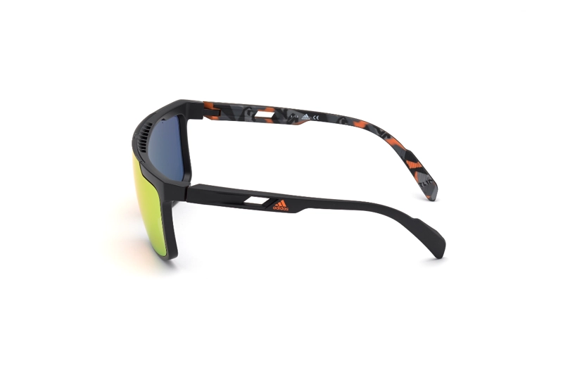 LENTES DE SOL NEGRO ESPEJADOS ADIDAS SPORT - 3
