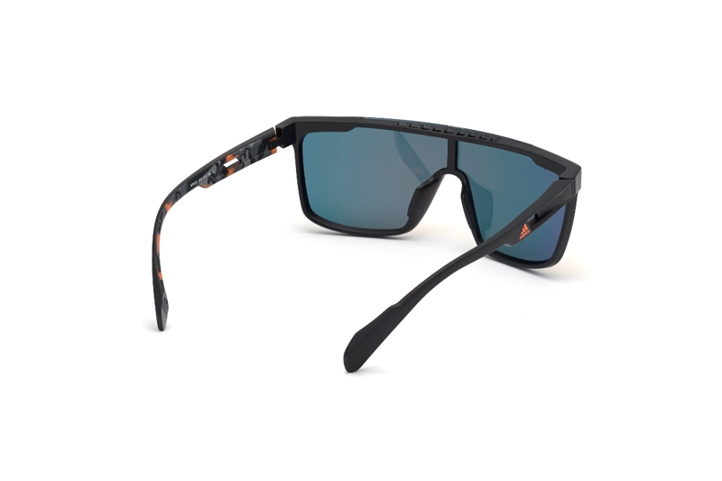 LENTES DE SOL NEGRO ESPEJADOS ADIDAS SPORT - 6