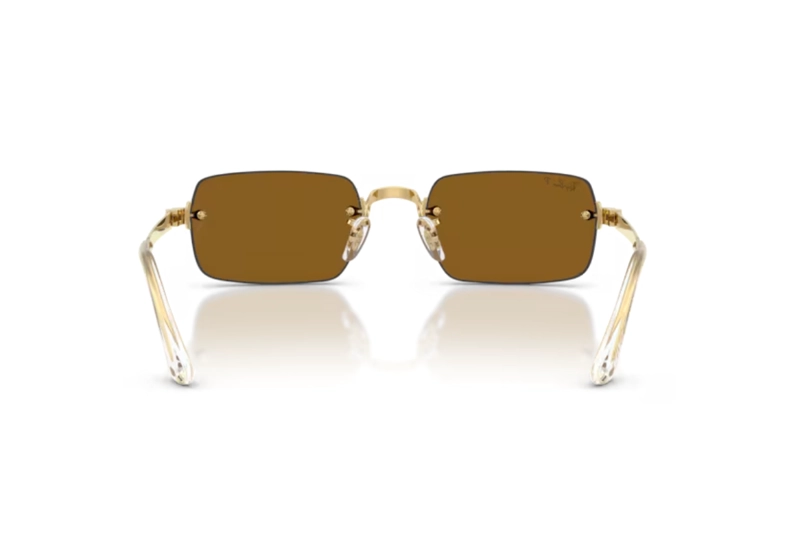 LENTES DE SOL BY A$AP ROCKY DORADO RAY-BAN - 4