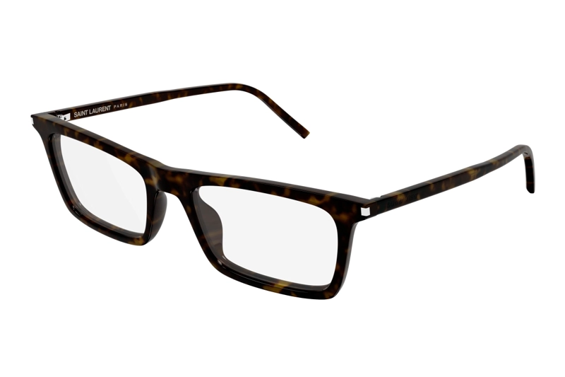 LENTES OPTICOS BETTY THIN HAVANA ANTIREFLEJOS YVES SAINT LAURENT - 1