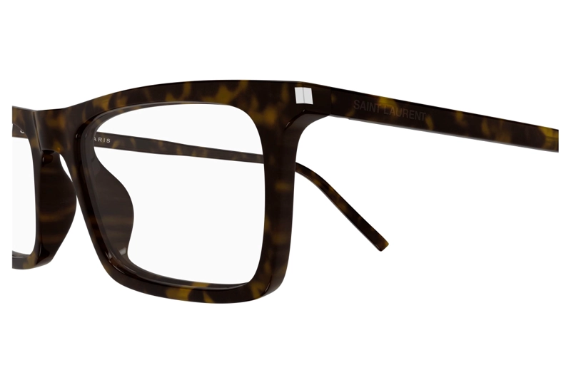 LENTES OPTICOS BETTY THIN HAVANA ANTIREFLEJOS YVES SAINT LAURENT - 3
