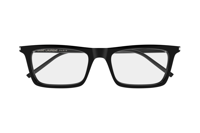 LENTES OPTICOS BETTY THIN NEGRO ANTIREFLEJOS YVES SAINT LAURENT - 2