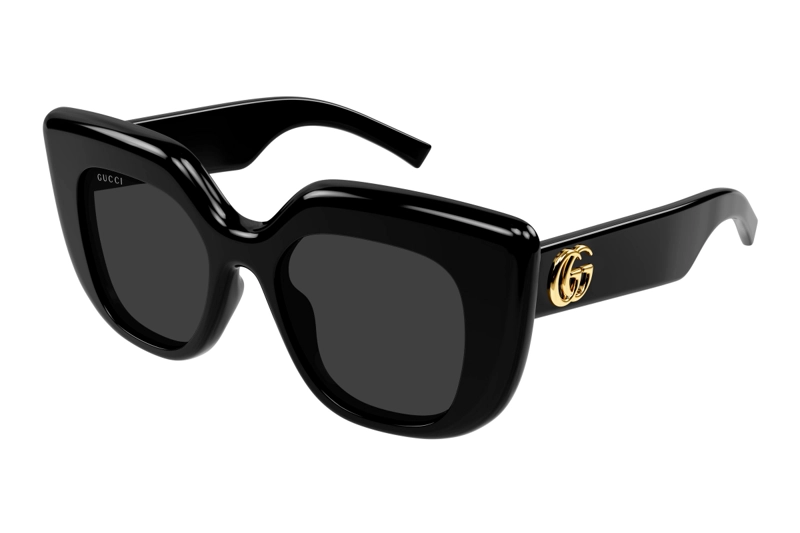 LENTES DE SOL NEGRO GUCCI - 1