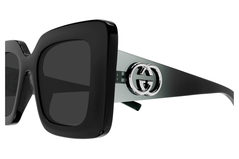 LENTES DE SOL NEGRO GUCCI - 3
