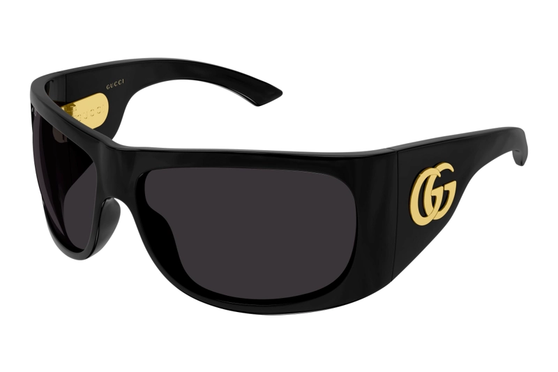 LENTES DE SOL NEGRO GUCCI - 1