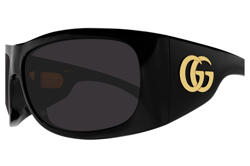 LENTES DE SOL NEGRO GUCCI - 3