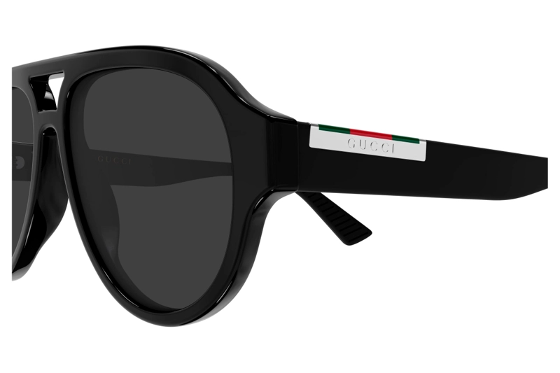 LENTES DE SOL NEGRO GUCCI - 3