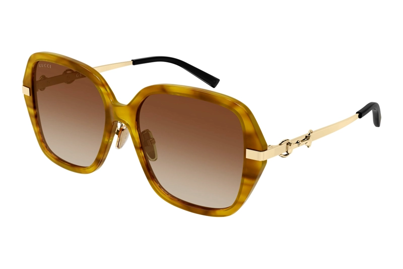LENTES DE SOL HAVANA DEGRADADOS GUCCI - 1