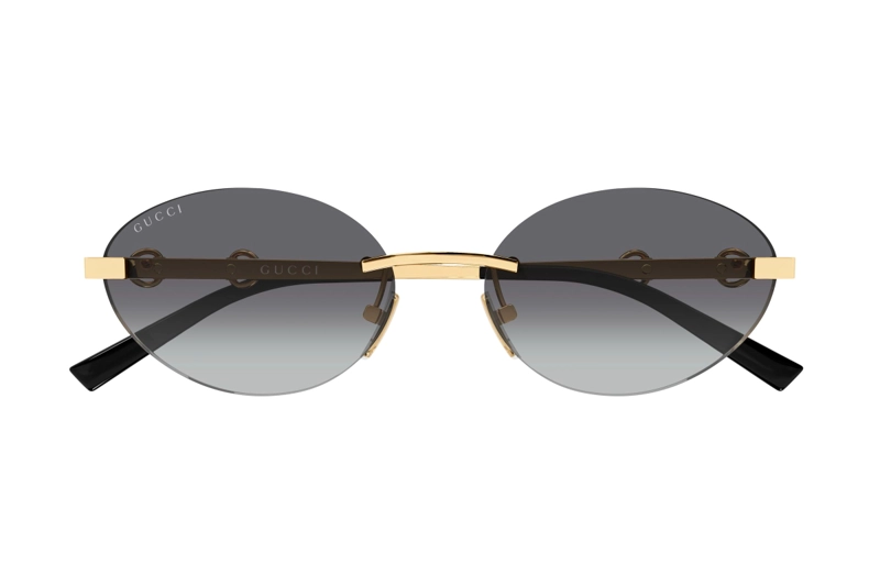 LENTES DE SOL DORADO DEGRADADOS GUCCI - 2