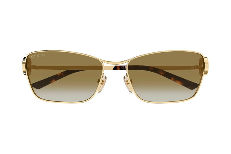 LENTES DE SOL DORADO DEGRADADOS GUCCI - 2