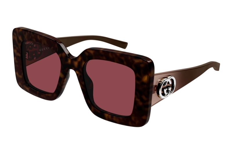 LENTES DE SOL HAVANA GUCCI - 1