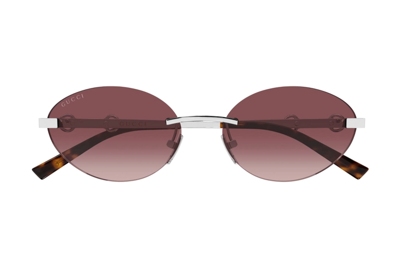 LENTES DE SOL GRIS DEGRADADOS GUCCI - 2