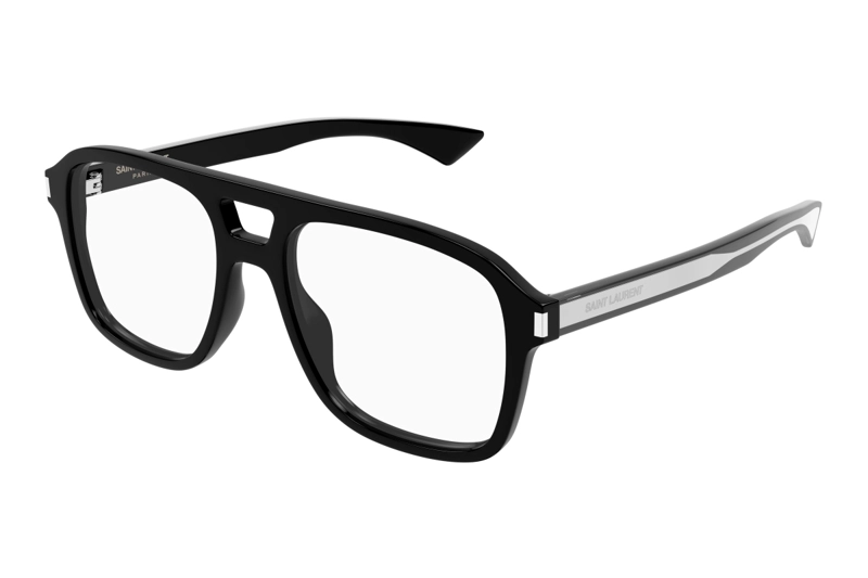 LENTES OPTICOS NEGRO ANTIREFLEJOS YVES SAINT LAURENT - 1