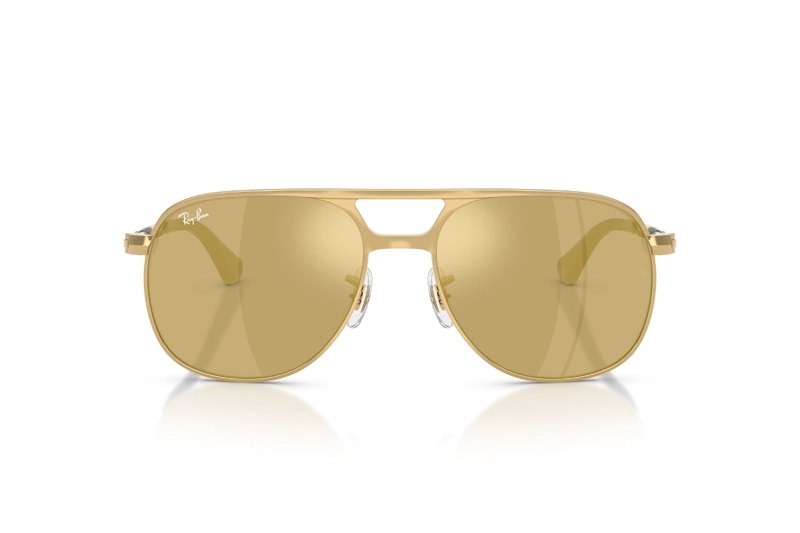 LENTES DE SOL BILL MAX DORADO ESPEJADOS RAY-BAN - 1