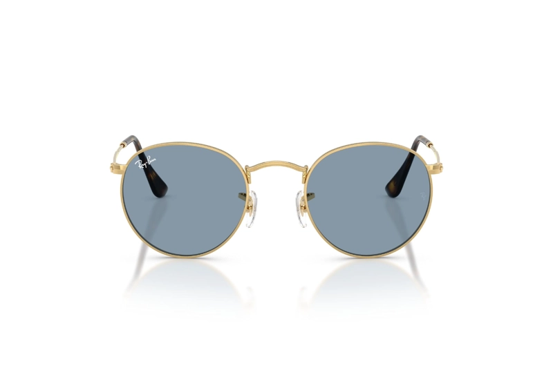 LENTES DE SOL ROUND METAL DORADO ANTIREFLEJOS RAY-BAN - 1