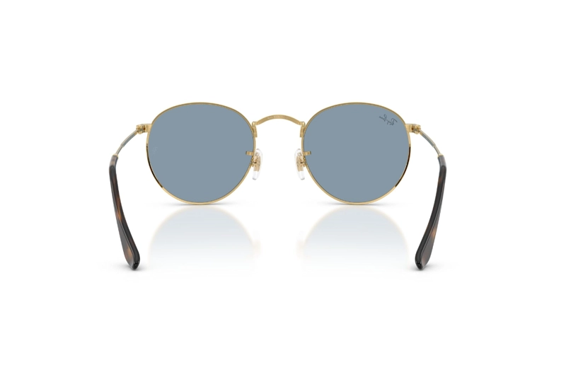 LENTES DE SOL ROUND METAL DORADO ANTIREFLEJOS RAY-BAN - 4