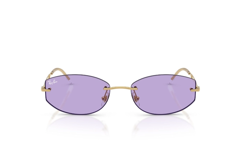 LENTES DE SOL DORADO RAY-BAN - 1