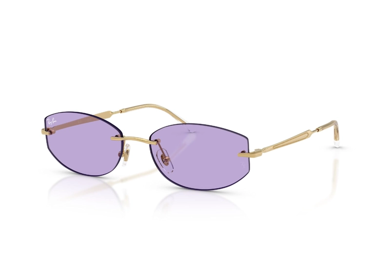 LENTES DE SOL DORADO RAY-BAN - 2