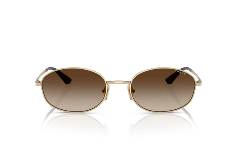 LENTES DE SOL DORADO DEGRADADOS VOGUE - 1