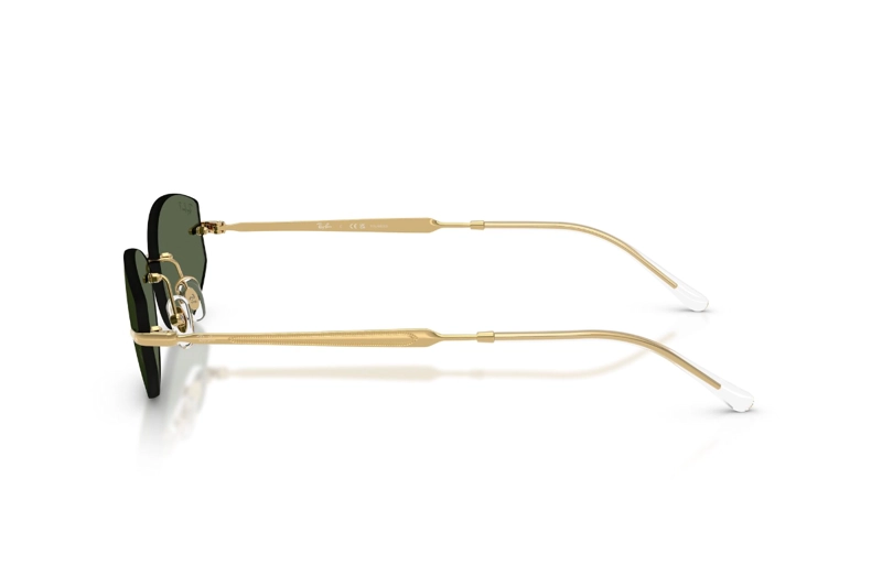 LENTES DE SOL DORADO POLARIZADOS RAY-BAN - 3