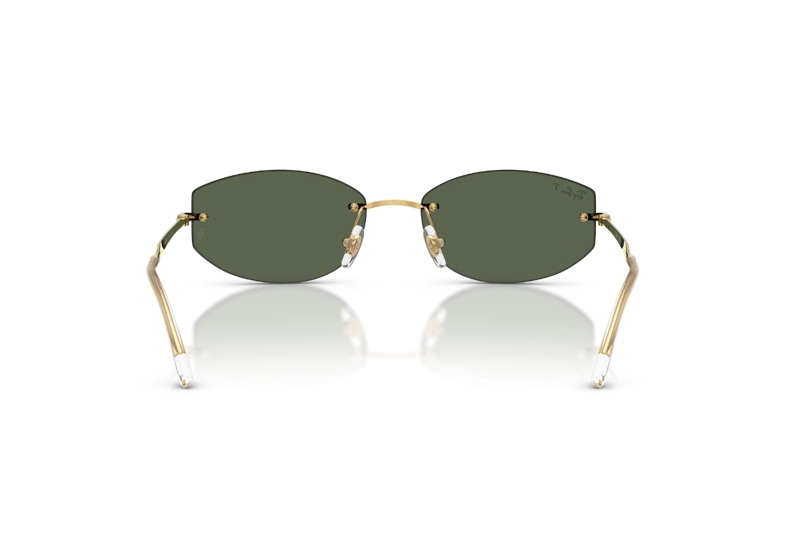 LENTES DE SOL DORADO POLARIZADOS RAY-BAN - 4