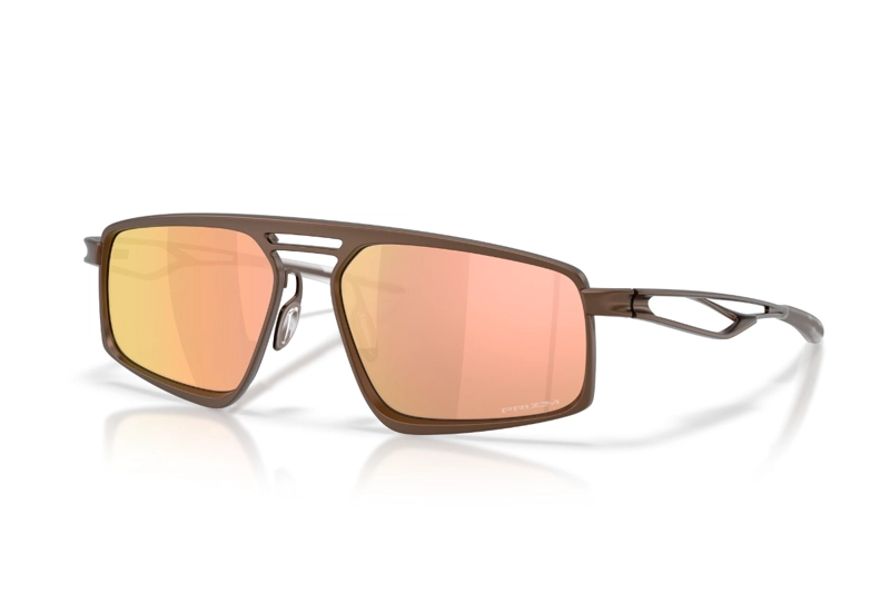LENTES DE SOL BUSHWICK PRIZM ROSE GOLD ESPEJADOS OAKLEY - 2