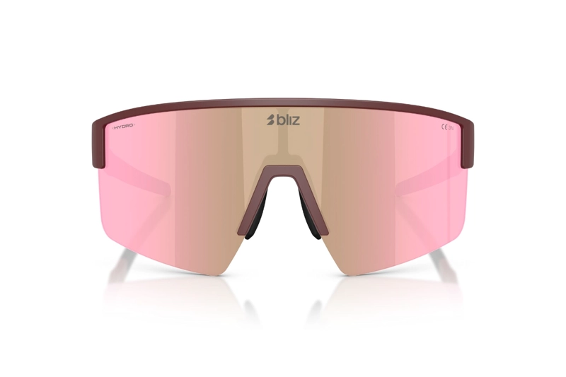 LENTES DE SOL P004 BURDEOS ESPEJADOS BLIZ - 1
