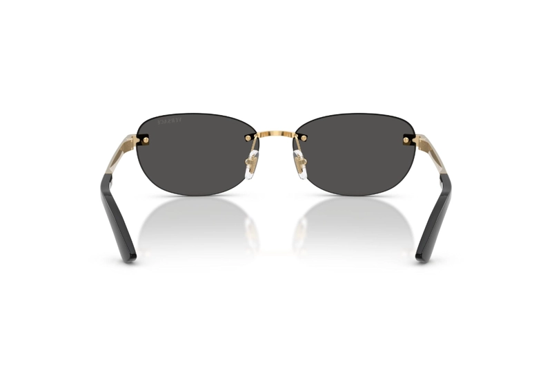 LENTES DE SOL DORADO VERSACE - 4