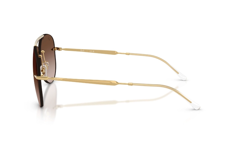 LENTES DE SOL DORADO DEGRADADOS RAY-BAN - 3