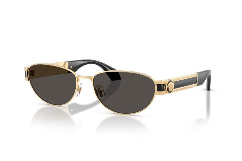 LENTES DE SOL DORADO VERSACE - 1