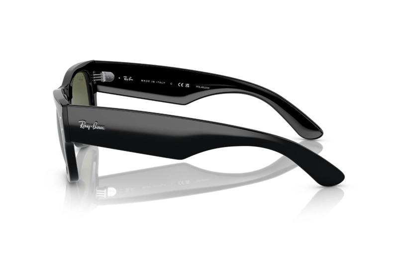LENTES DE SOL MEGA WAYFARER NEGRO POLARIZADOS ANTIREFLEJOS RAY-BAN - 3