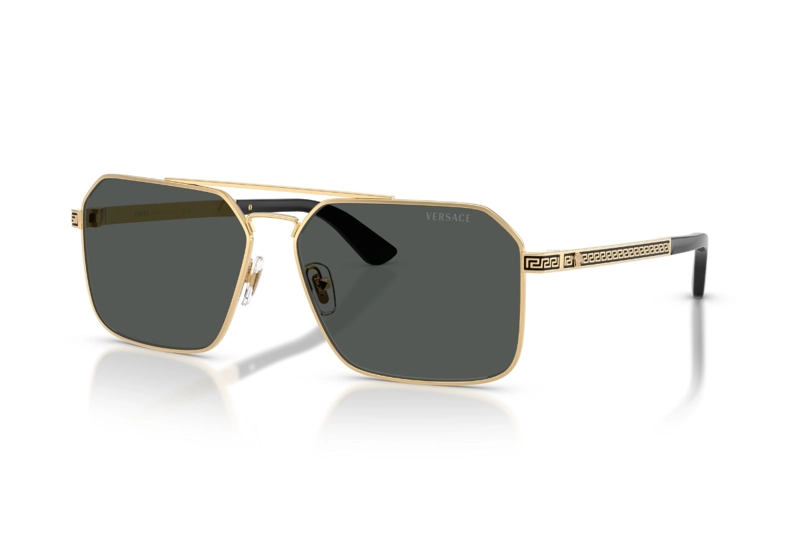 LENTES DE SOL DORADO VERSACE - 2