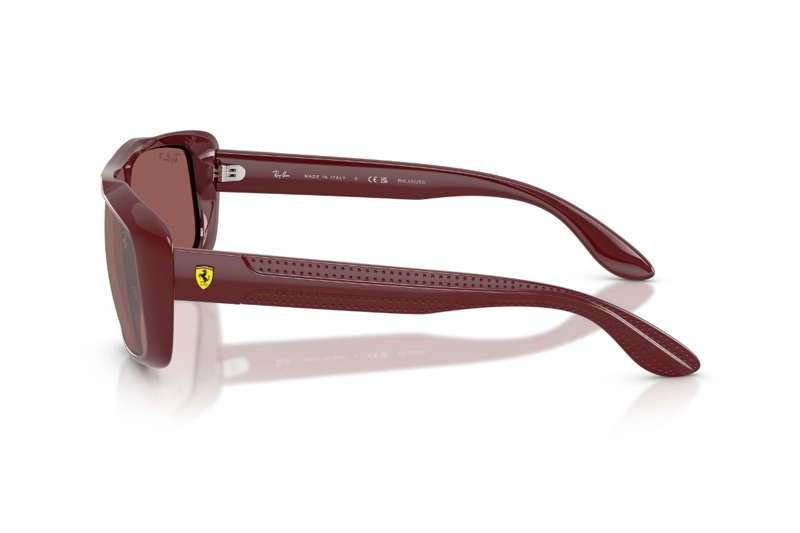 LENTES DE SOL ROJO POLARIZADOS ANTIRELFEJOS ESPEJADOS RAY-BAN - 3