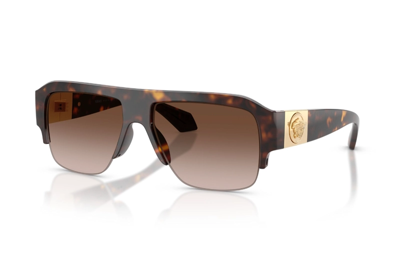LENTES DE SOL HAVANA DEGRADADOS VERSACE - 2
