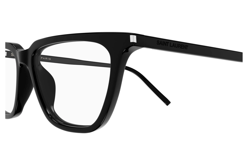 LENTES OPTICOS SULPICE THIN NEGRO ANTIREFLEJOS YVES SAINT LAURENT - 3