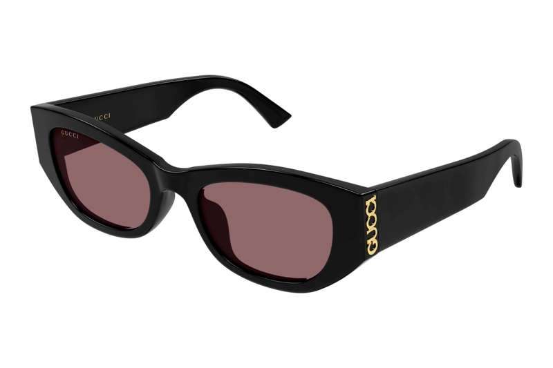LENTES DE SOL NEGRO GUCCI - 1