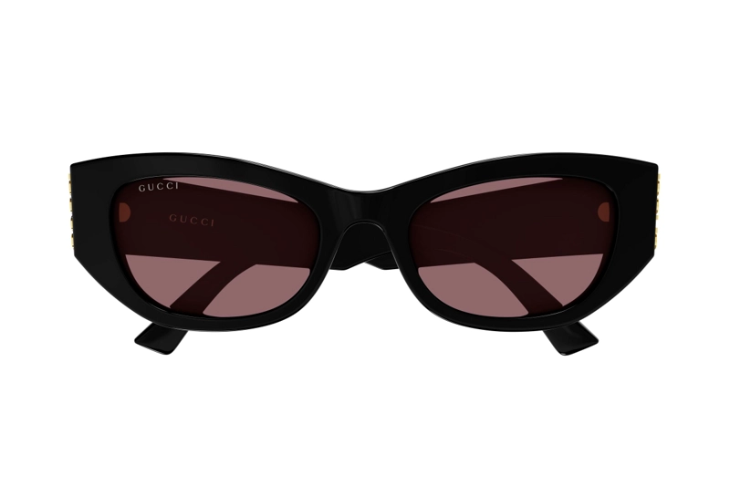 LENTES DE SOL NEGRO GUCCI - 2