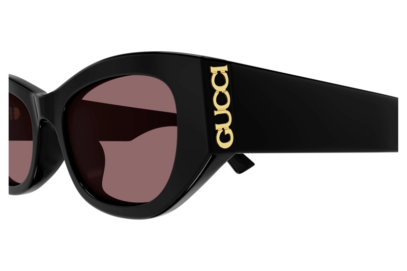 LENTES DE SOL NEGRO GUCCI - 3